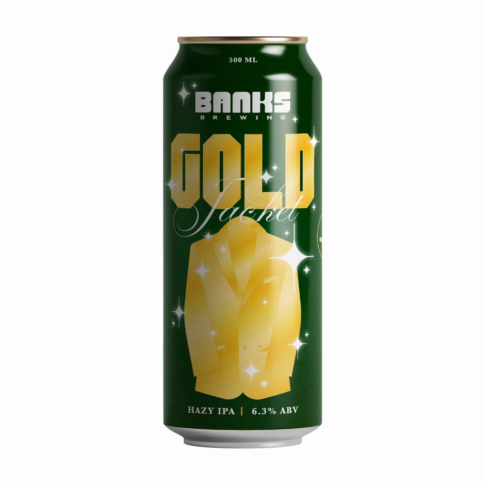 Banks Brewing - Gold Jacket Hazy IPA
