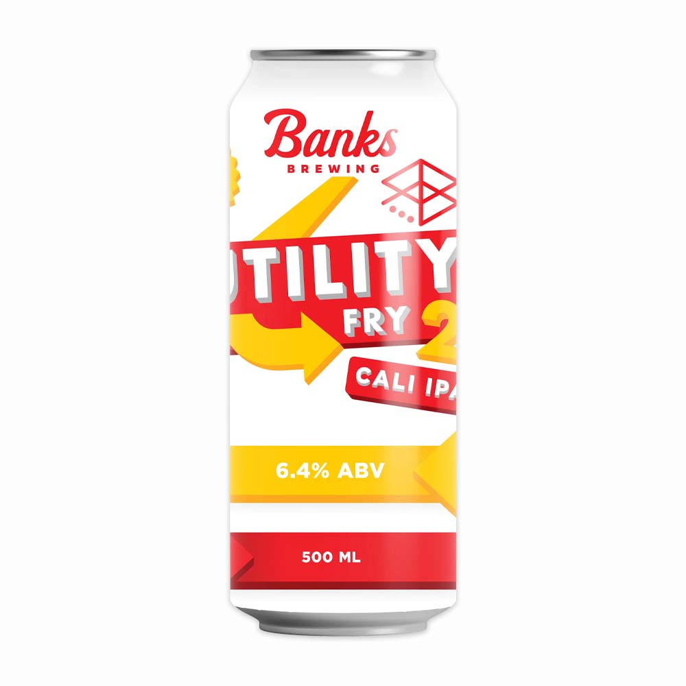 Banks Brewing x Range Brewing - UTILITY FRY 2 Cali IPA