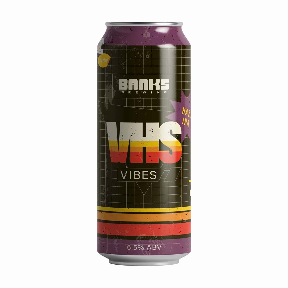 Banks Brewing - VHS VIBES Hazy IPA