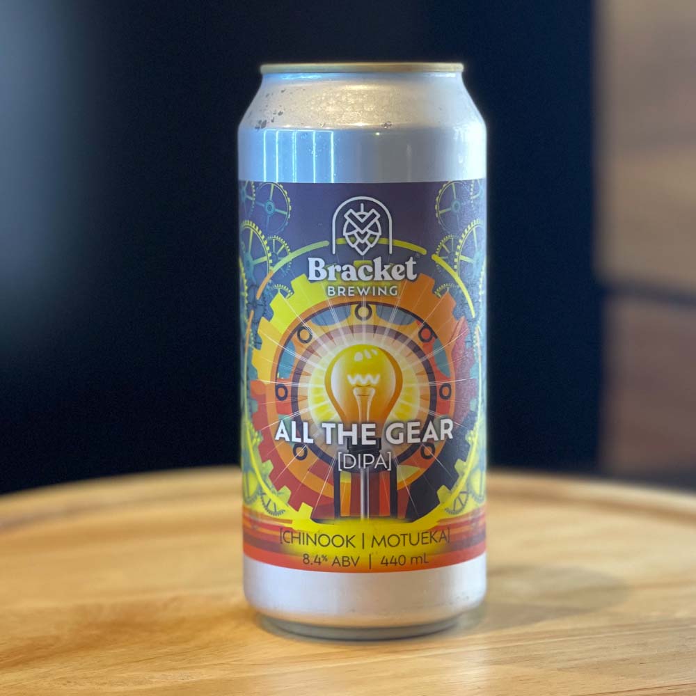 Bracket Brewing - All the Gear Hazy Double IPA