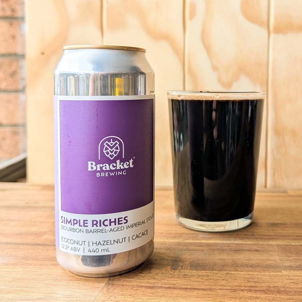 Bracket Brewing - Simple Riches Bourbon Barrel-Aged Imperial Stout