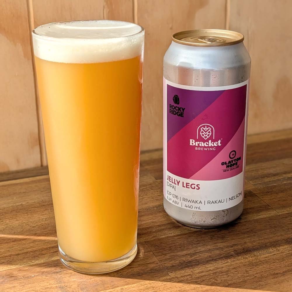 Bracket Brewing x Rocky Ridge - Jelly Legs Hazy Double IPA
