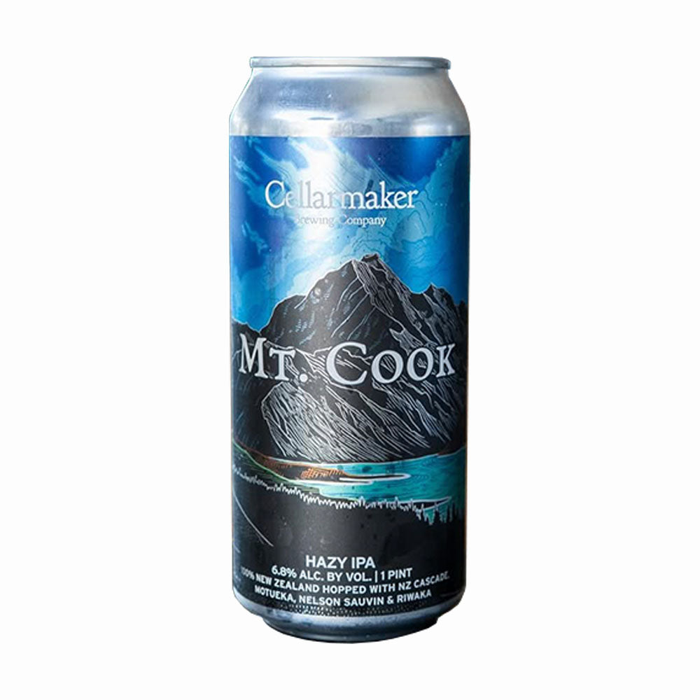 Cellarmaker Brewing - Mt. Cook Hazy West Coast IPA