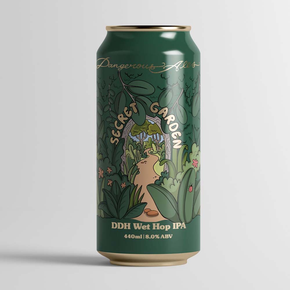 Dangerous Ales - Secret Garden DDH Wet Hop IPA