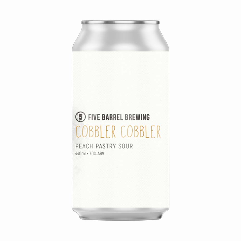 Five Barrel Brewing - Cobbler Cobbler Peach Pastry Sour