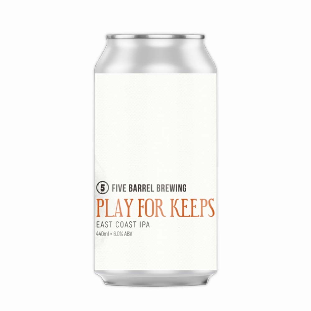 Five Barrel Brewing - Play for Keeps East Coast IPA