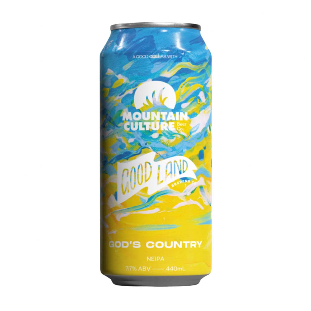 Good Land Brewing x Mountain Culture - God s Country NEIPA