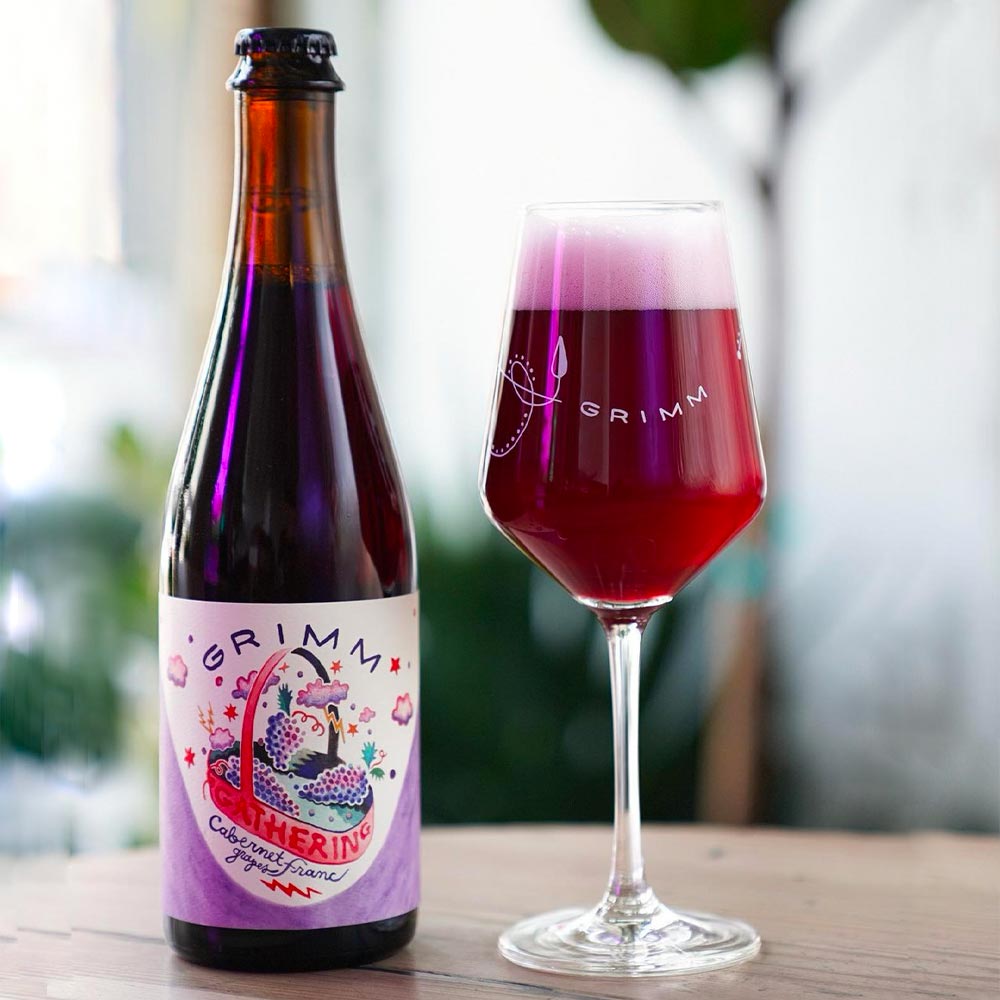 Grimm Artisanal Ales - Gathering Cabernet Franc Barrel Aged Sour