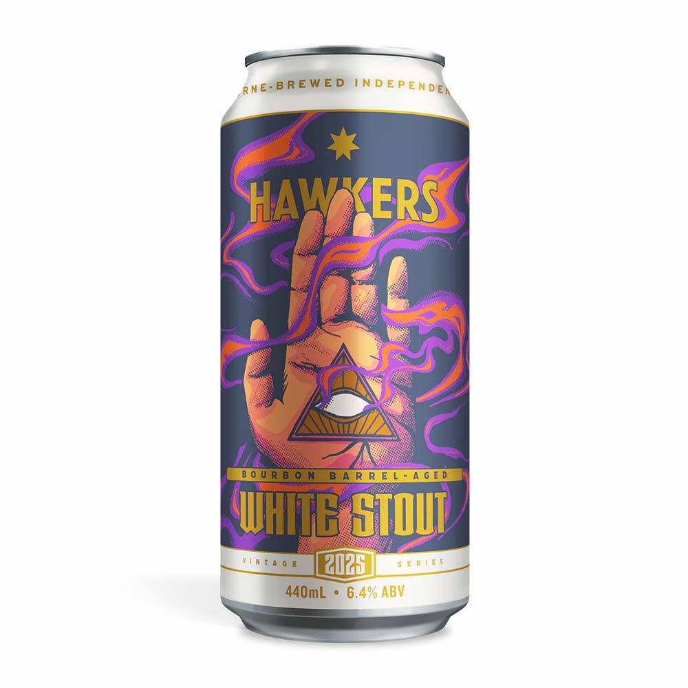 Hawkers Beer - Bourbon Barrel Aged White Stout (2025)