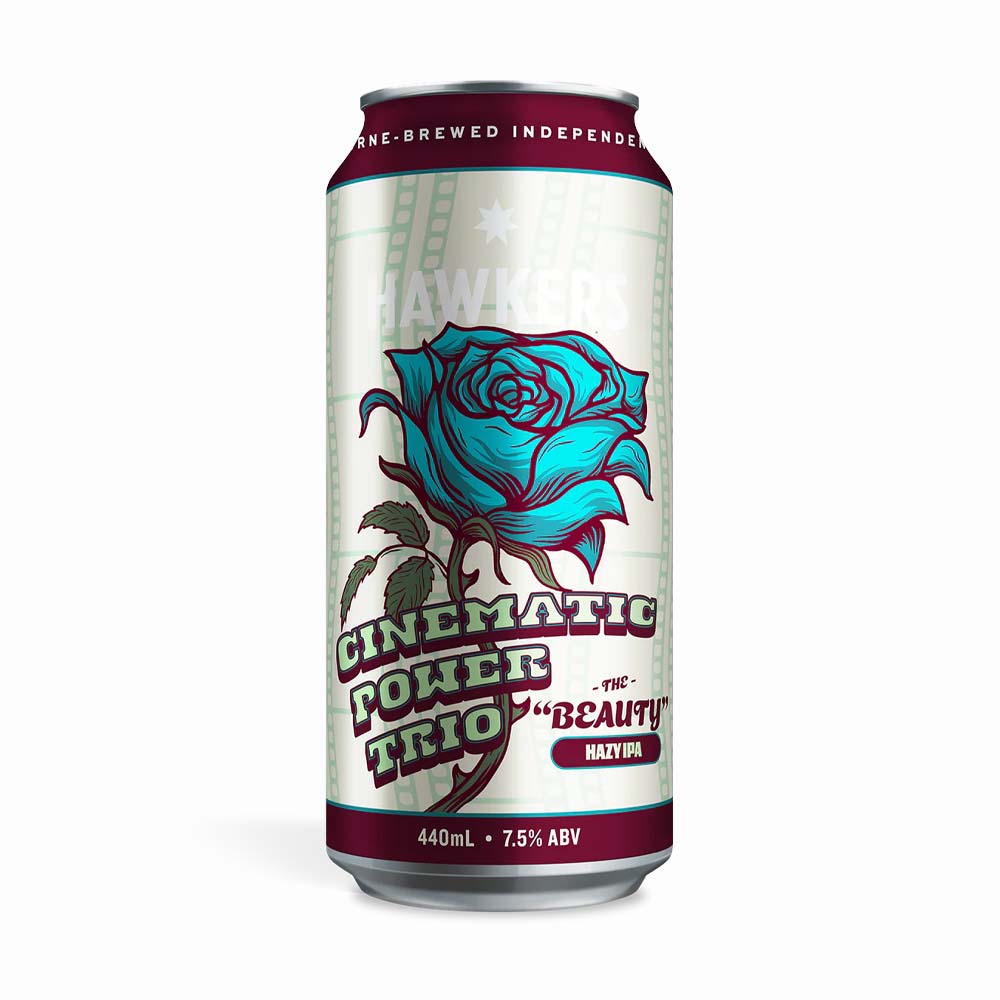 Hawkers Beer - Cinematic Power Trio - The Beauty Hazy IPA