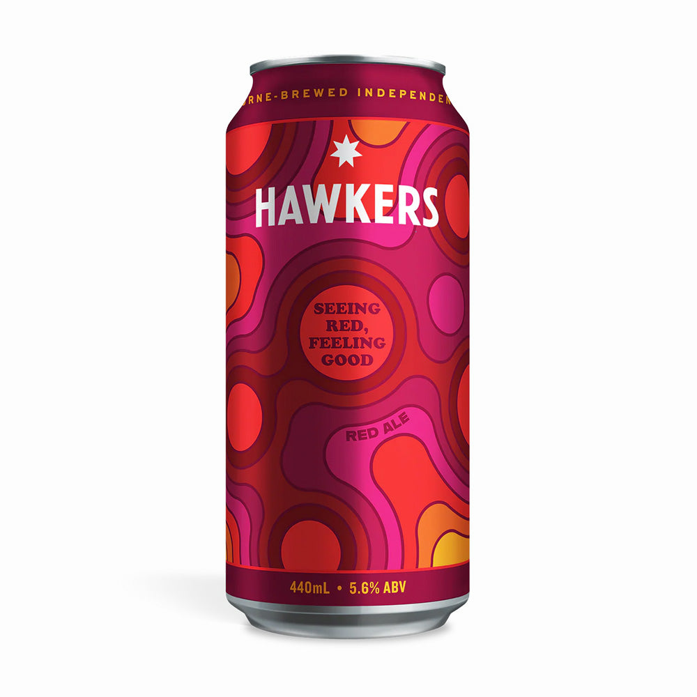 Hawkers Beer - Seeing Red Feeling Good Red Ale