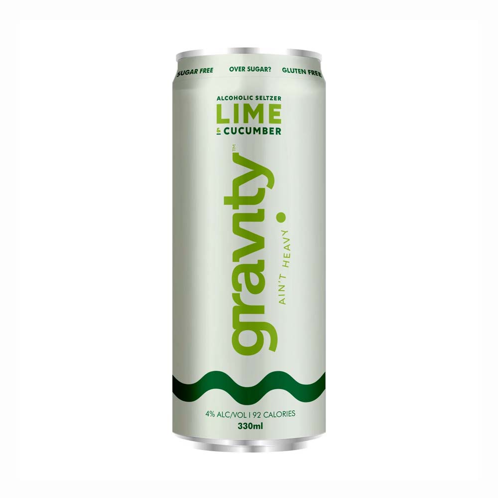 Gravity - Lime & Cucumber Seltzer