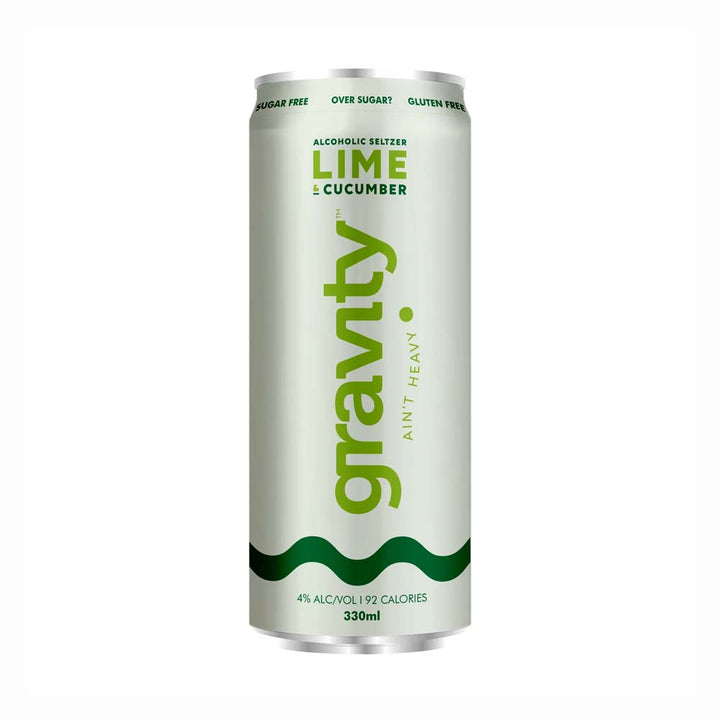 Gravity - Lime & Cucumber Seltzer 4-PACK