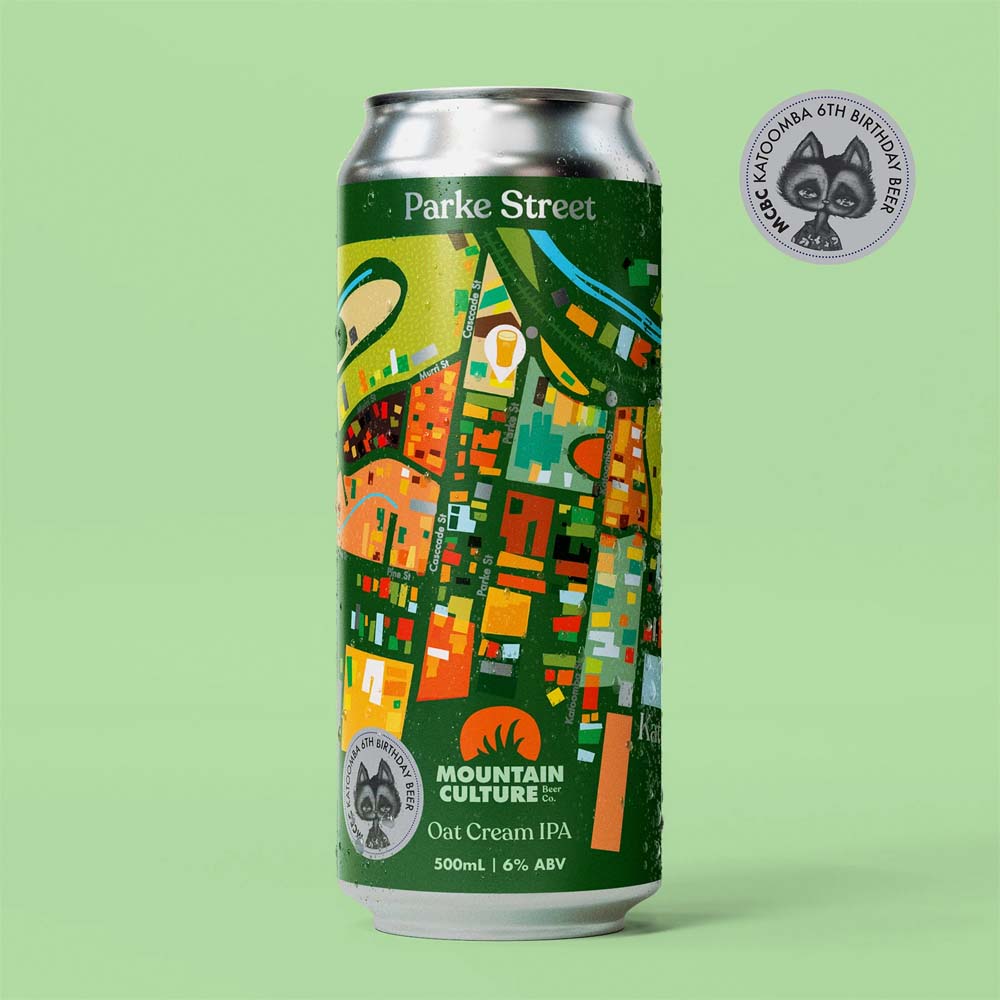 Mountain Culture - Parke Street - 6th Birthday Oat Cream IPA
