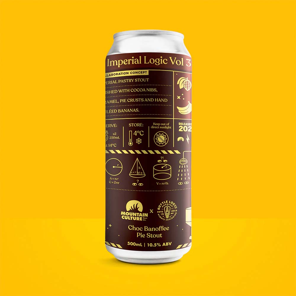 Mountain Culture Beer Co. x Bottle Logic - Imperial Logic Vol 3 Imperial Choc Banoffee Pie Stout
