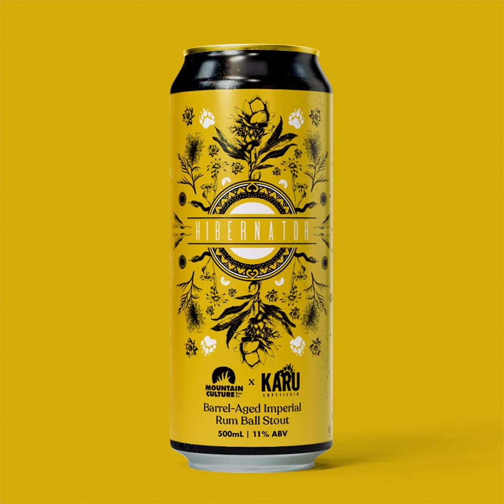 Mountain Culture Beer Co. x Karu - Hibernator Barrel Aged Imperial Rum Ball Stout