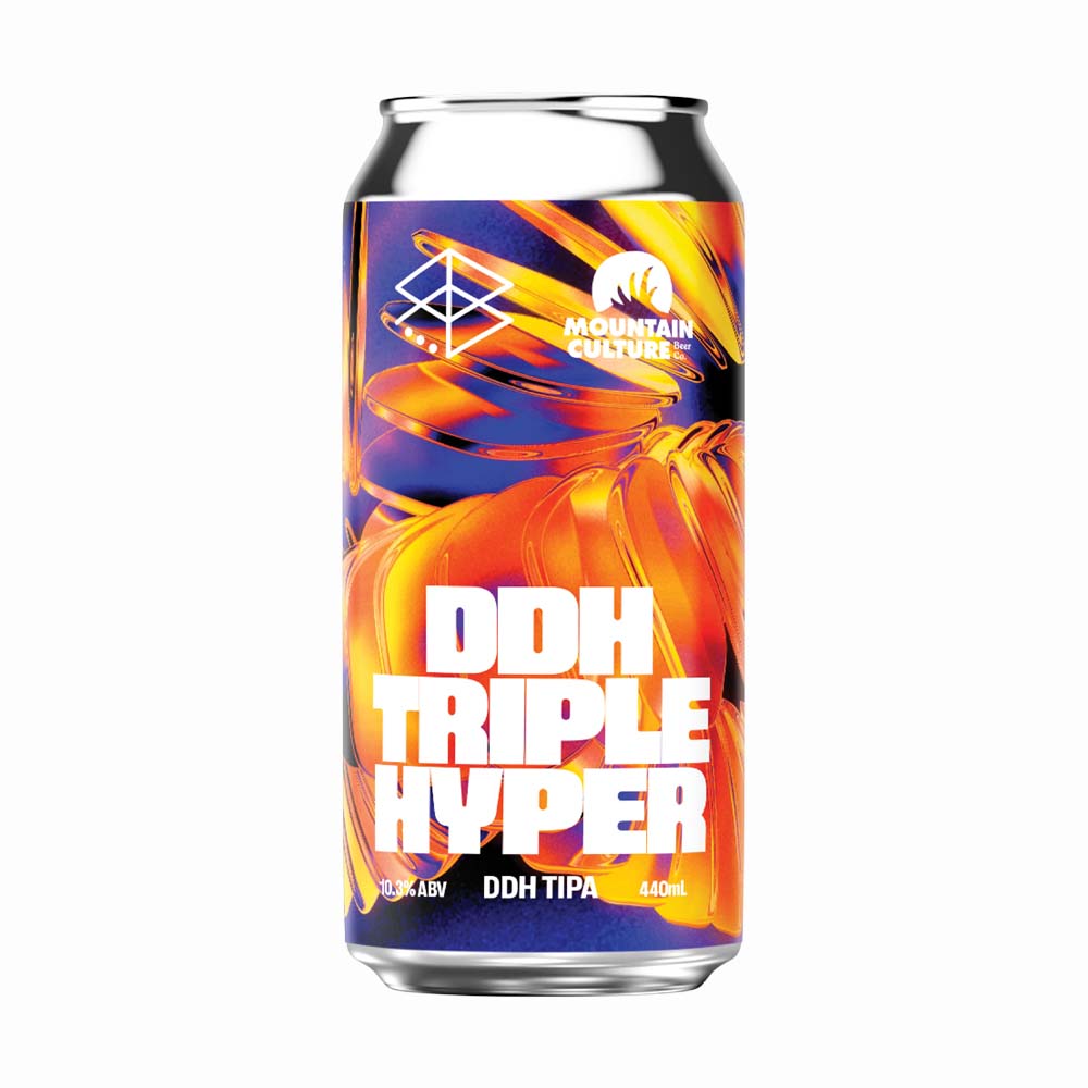 Range Brewing x Mountain Culture - DDH Triple Hyper DDH Hazy Triple IPA