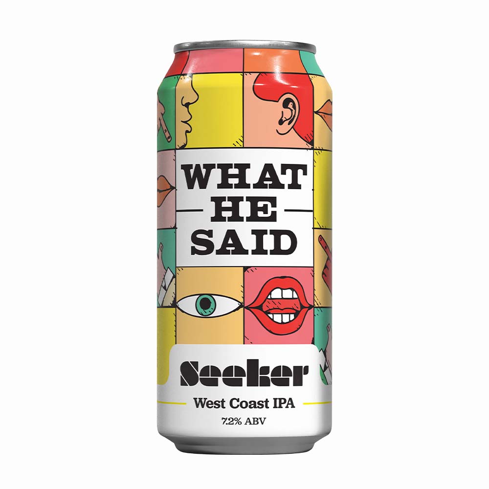 Seeker Brewing - What He Said West Coast Double IPA