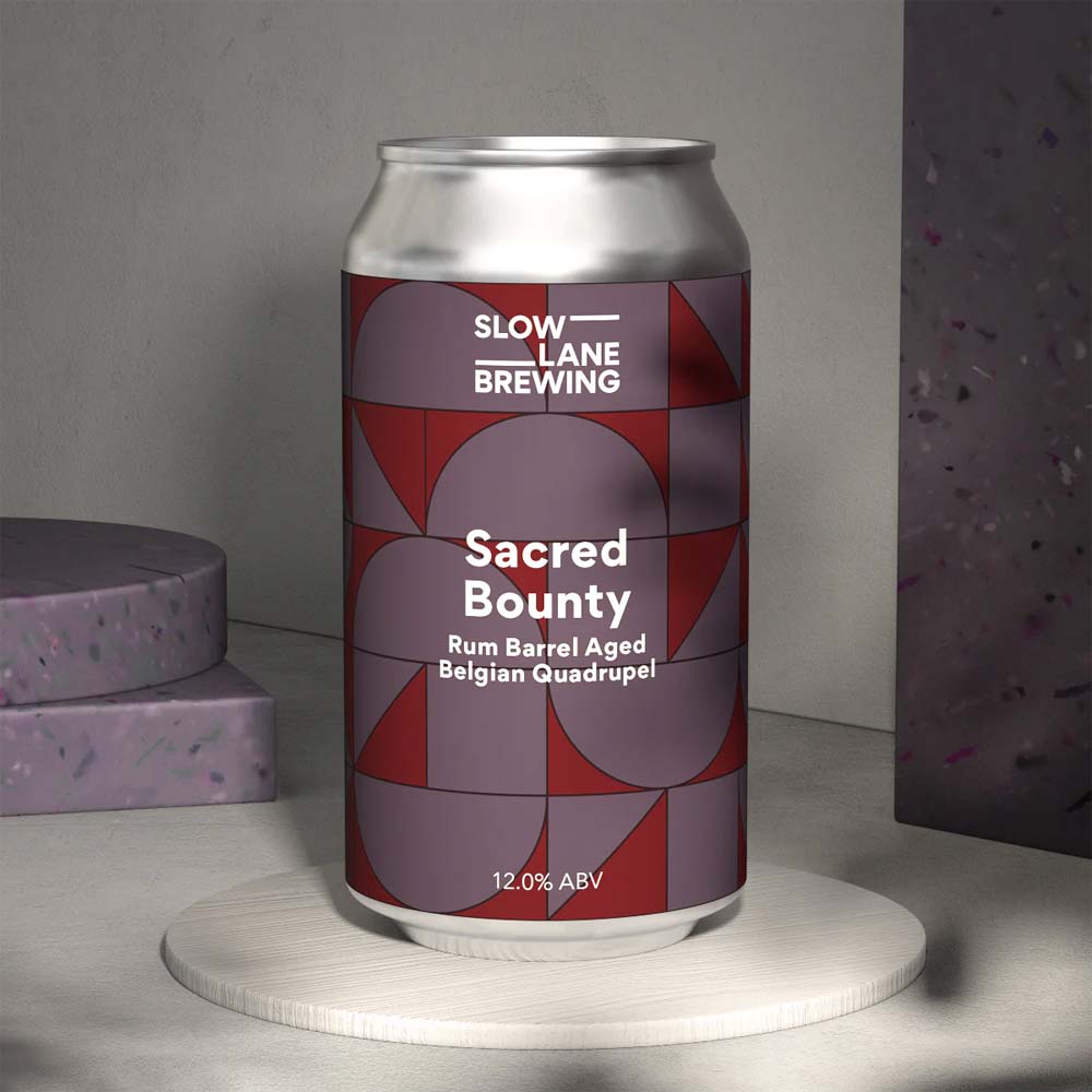 Slow Lane Brewing - Sacred Bounty - Rum Barrel Aged Belgian Quadrupel