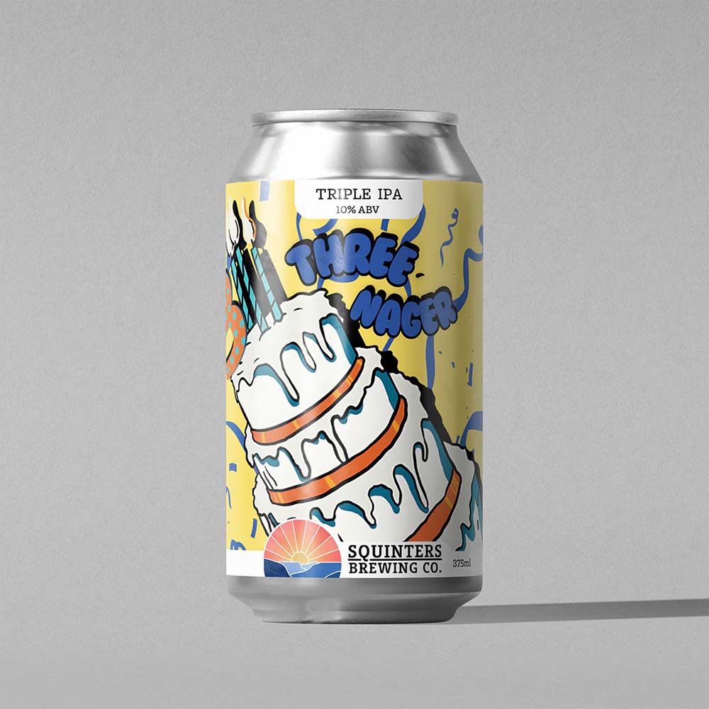 Squinters Brewing - Threenager Hazy Triple IPA