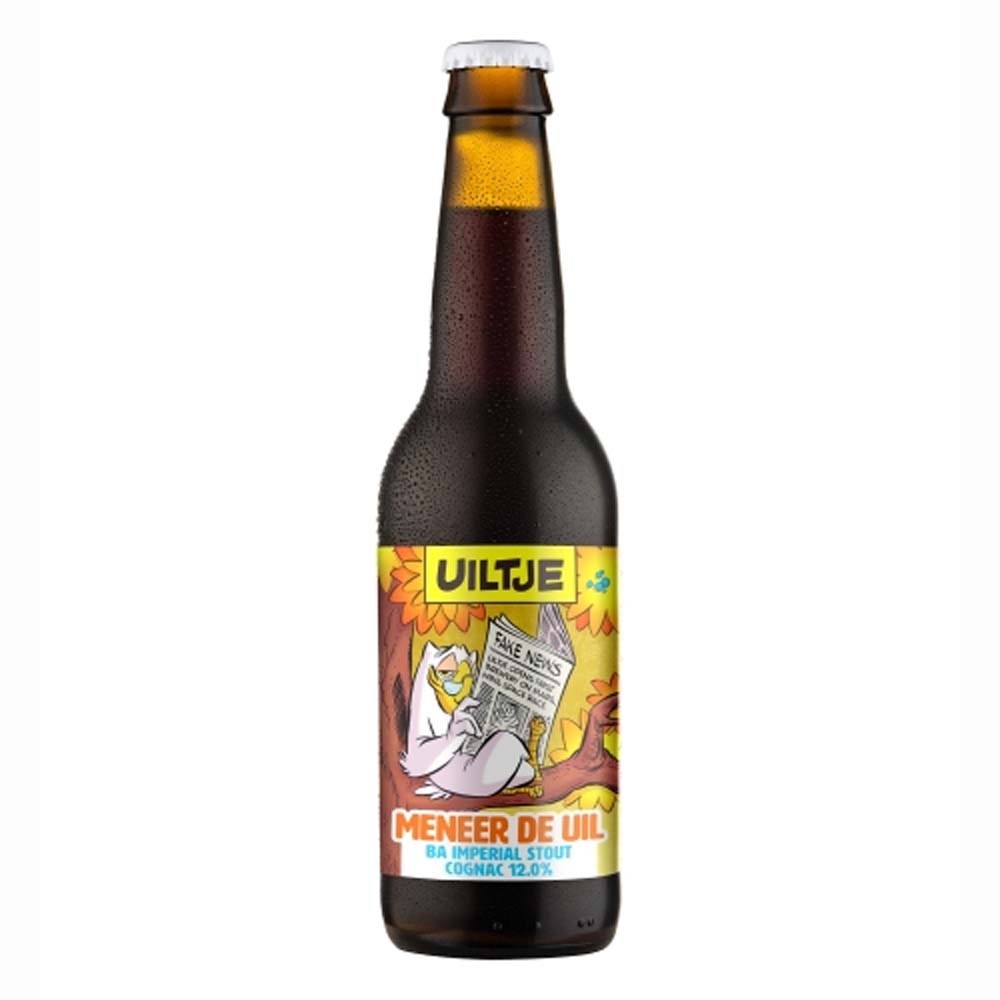 Uiltje Brewing - Uiltje Meneer de Uil 2024 Cognac Barrel Aged Imperial Stout