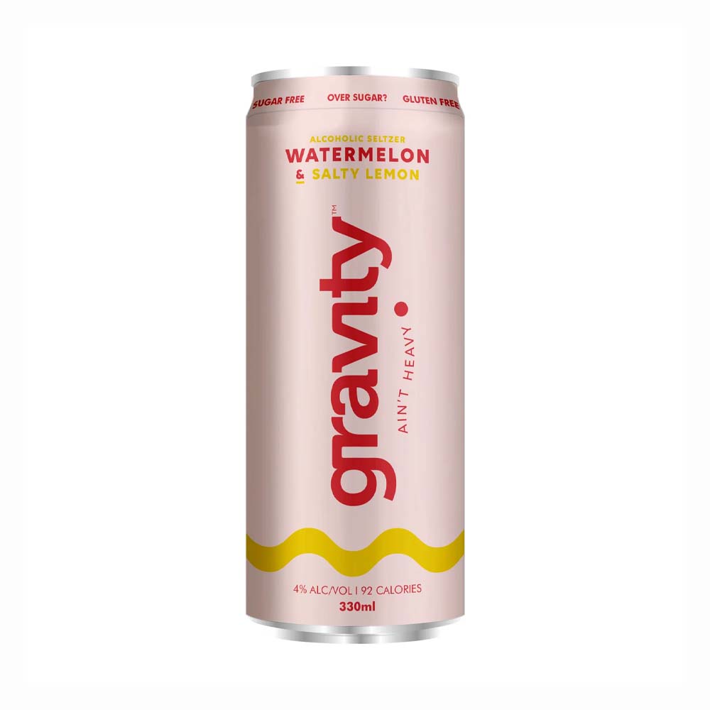 Gravity - Watermelon & Salty Lemon Seltzer