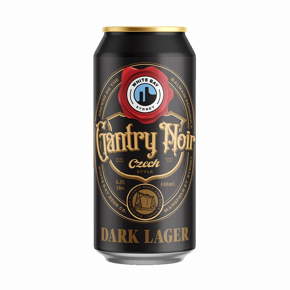 White Bay Beer Co - Gantry Noir Czech Dark Lager