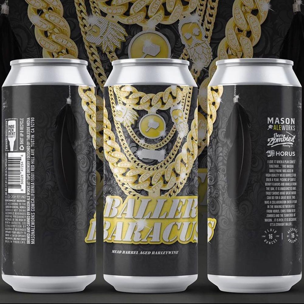 Mason Ale Works x Horus x Beer Zombies - Baller Baracus 2022 Barleywine