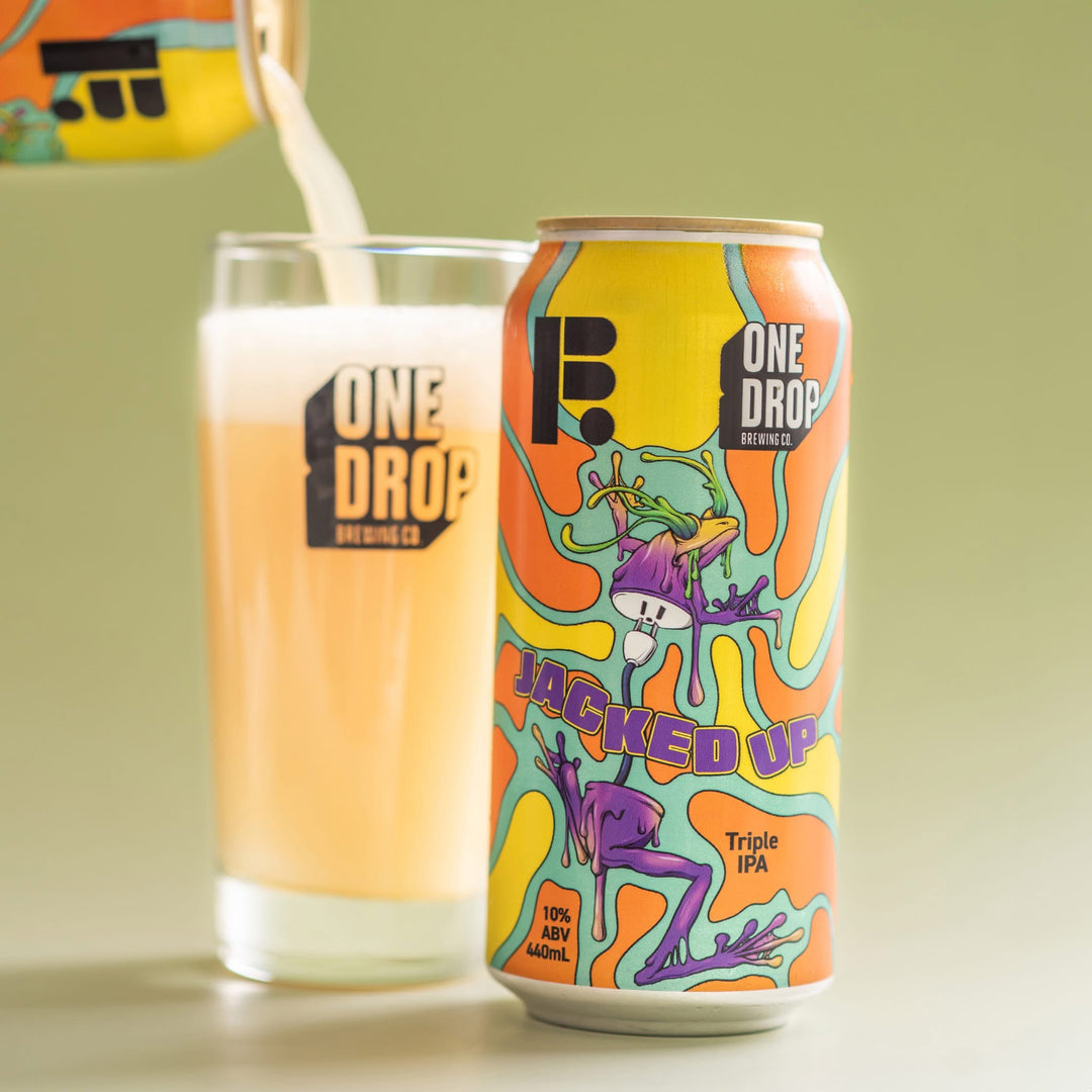 One Drop Brewing x Future Brewing - Jacked Up Hazy Triple IPA