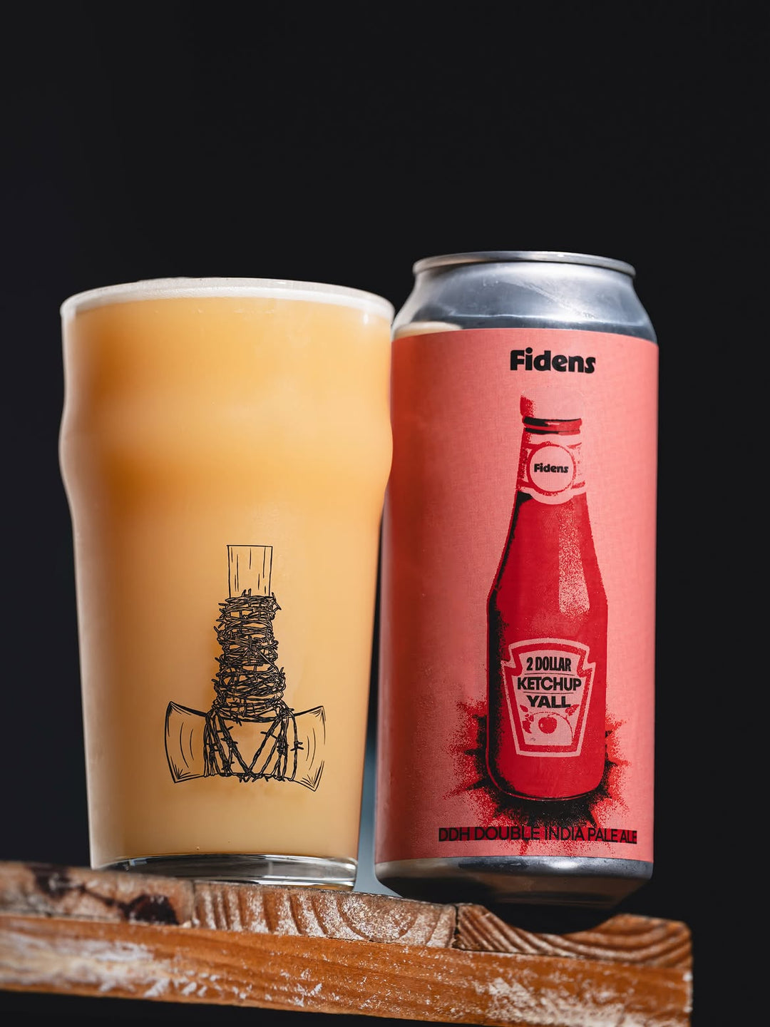 Fidens - 2 Dollar Ketchup Y’all Double IPA PACKAGED 13.07.2026
