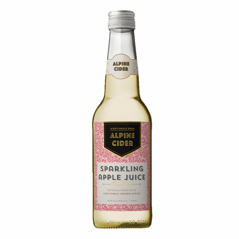 Alpine Cider - Sparkling Pink Lady Juice NON ALCOHOLIC