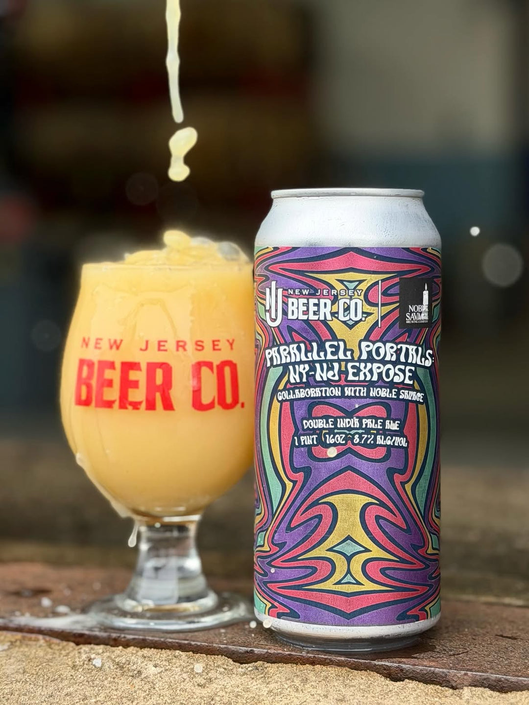 New Jersey Beer Company x NobleSavage - Parallel Portals: NY NJ Expose DIPA