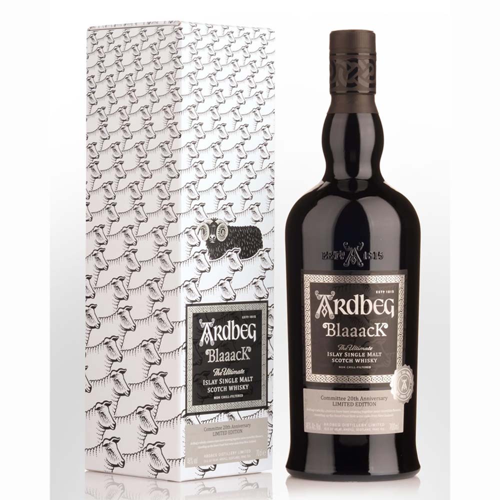 Ardbeg Blaaack Committee 20th Anniversary 2020 Release 46%