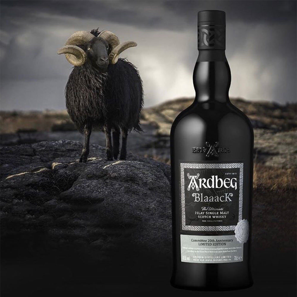 Ardbeg Blaaack Committee 20th Anniversary 2020 Release 46%
