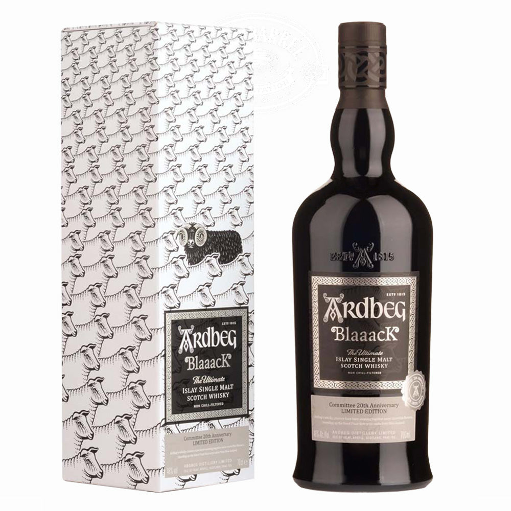 Ardbeg Blaaack Committee 20th Anniversary 2020 Release 46%