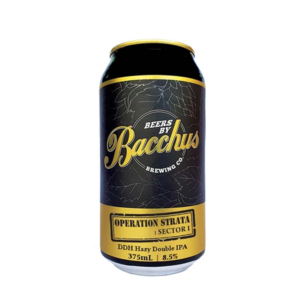 Bacchus - OPERATION STRATA - SECTOR 1 DDH Hazy Double IPA