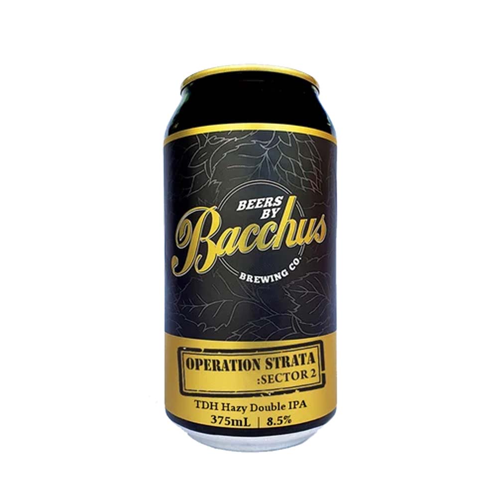 Bacchus - OPERATION STRATA: SECTOR 2 (THE SUB-ZERO PROTOCOL) TDH Hazy Double IPA