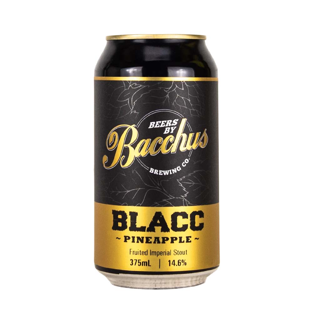 Bacchus Brewing - BLACC ~ Pineapple~ Imperial Stout