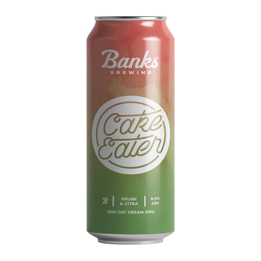 Banks Brewing - Cake Eater Krush & Citra Oat Cream Double IPA