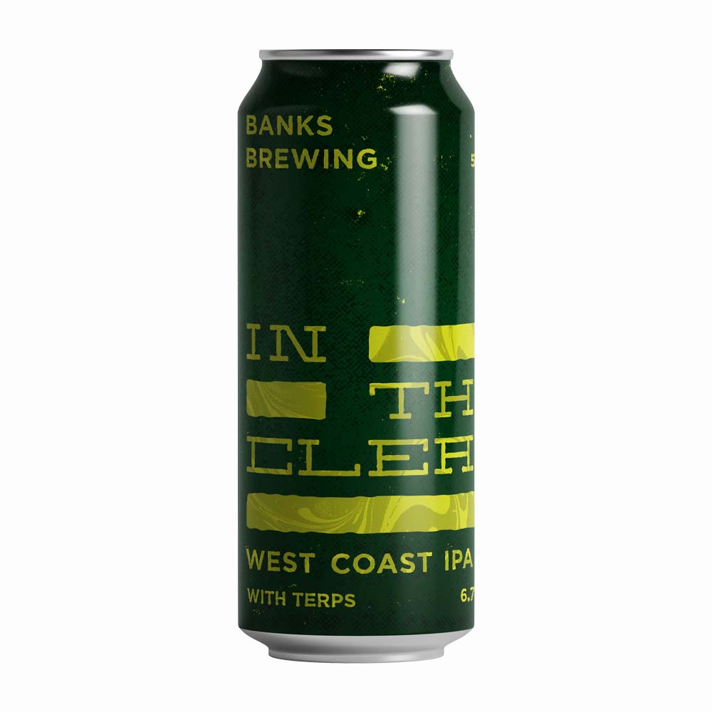 Banks Brewing - In The Clear West Coast IPA with Terps