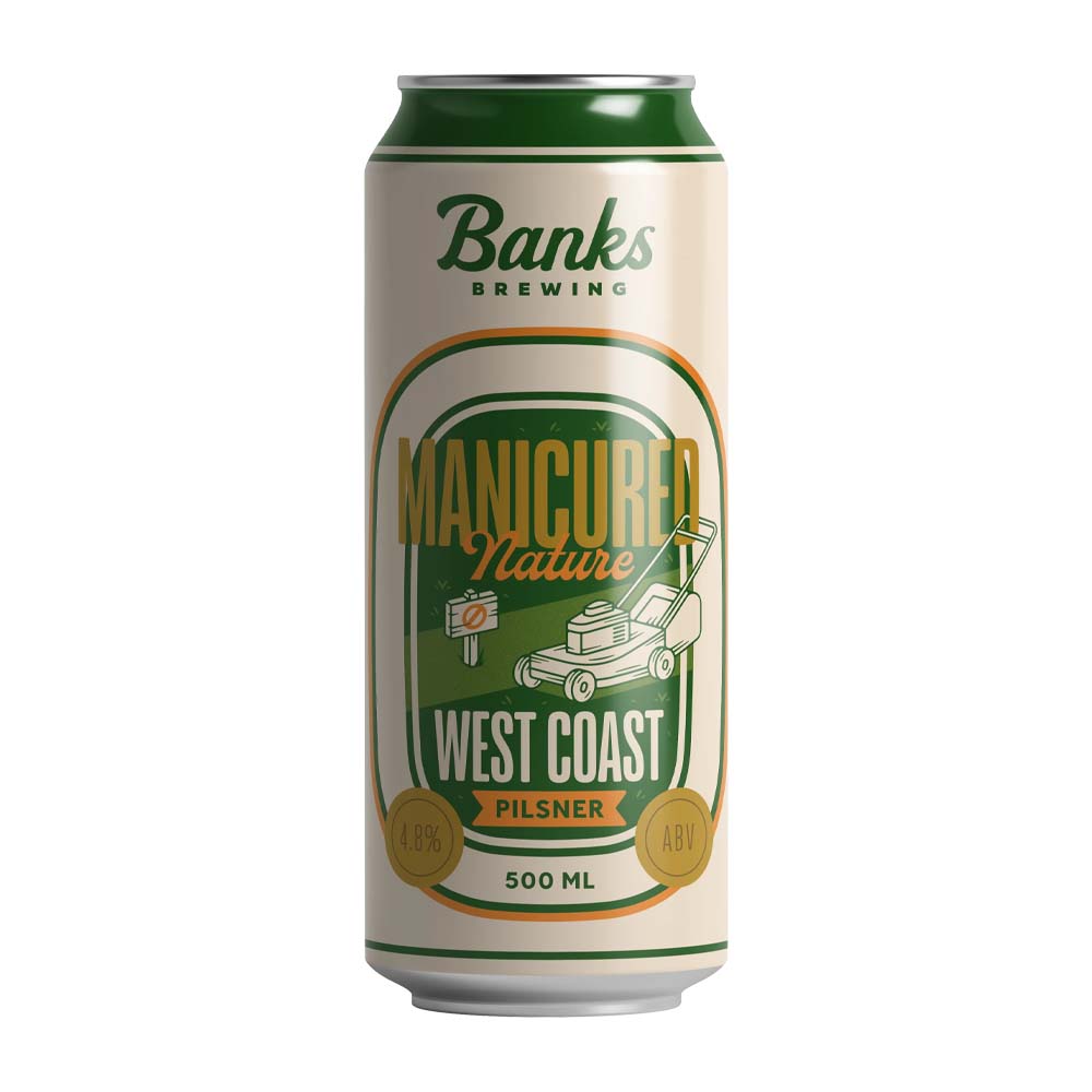 Banks Brewing - Manicured Nature West Coast Pils