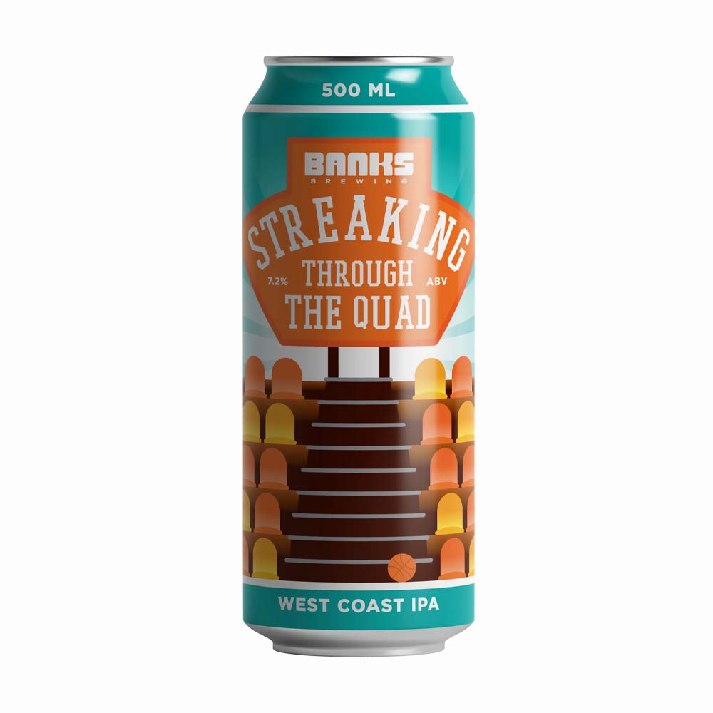 Banks Brewing - Streaking Through The Quad West Coast IPA