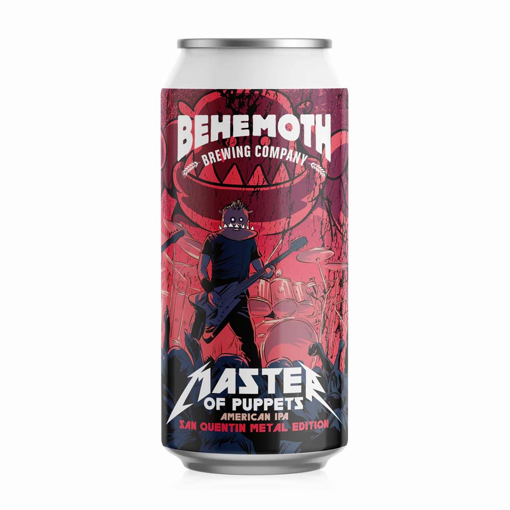 Behemoth Brewing - Master of Puppets - San Quentin Metal Edition American IPA