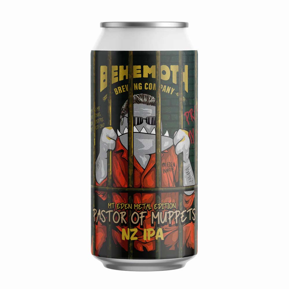 Behemoth Brewing - Pastor of Muppets - Mt Eden Metal Edition NZ IPA