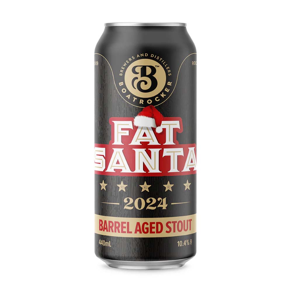 Boatrocker Brewers - Fat Santa 2024 Whisky barrel aged Imperial Stout