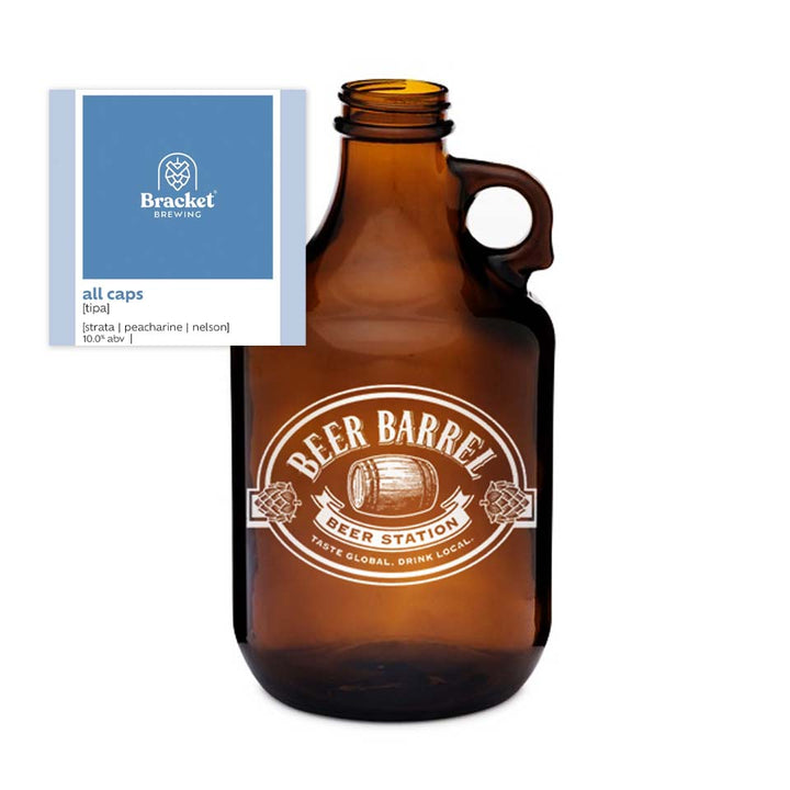 #9 Bracket Brewing - All Caps Hazy Triple IPA