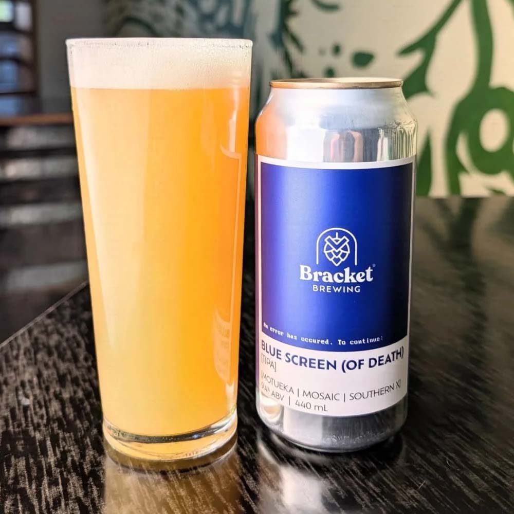Bracket Brewing - Blue Screen (of Death) Hazy Triple IPA
