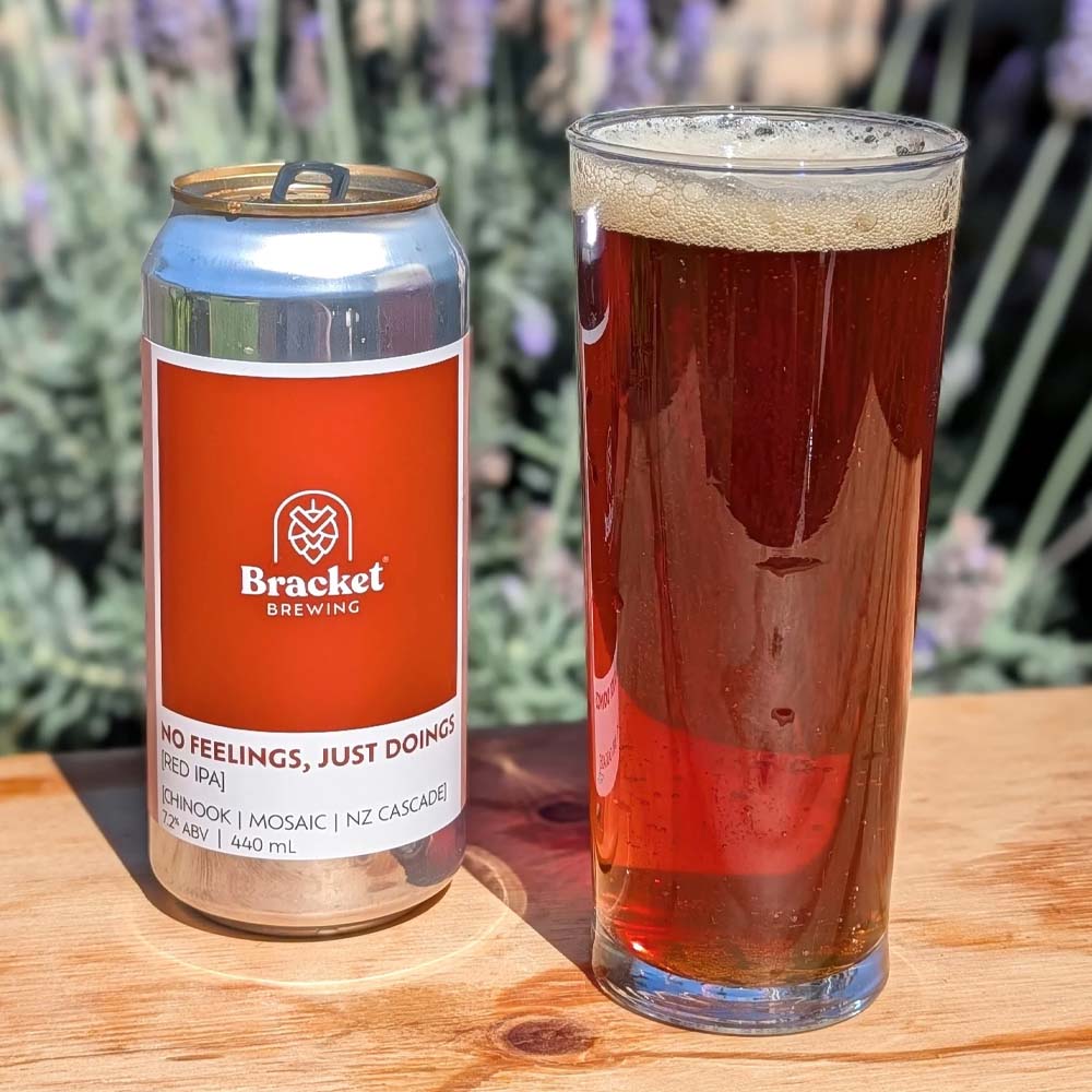 Bracket Brewing - No Feelings, Just Doings Red IPA
