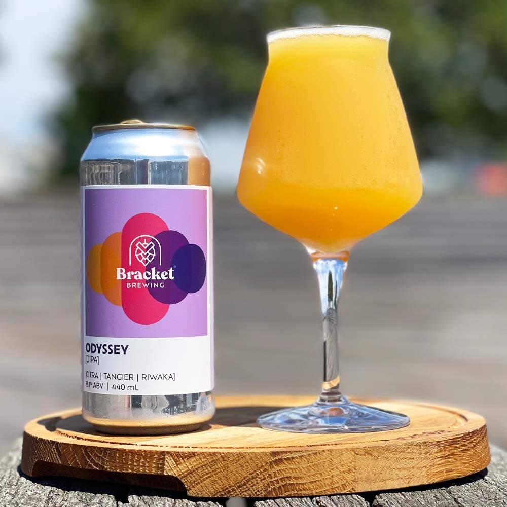 Bracket Brewing - Odyssey Hazy Double IPA