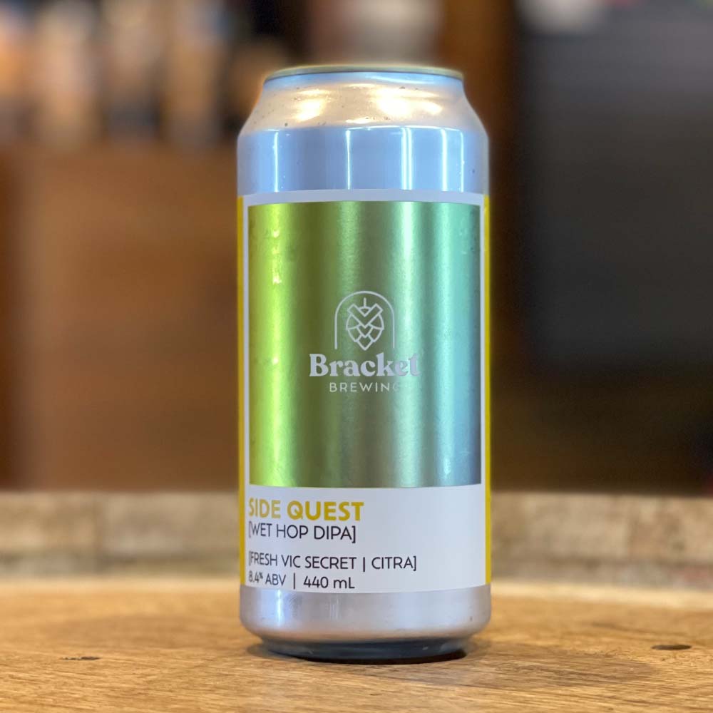 Bracket Brewing - Side Quest Wet Hop Hazy Double IPA